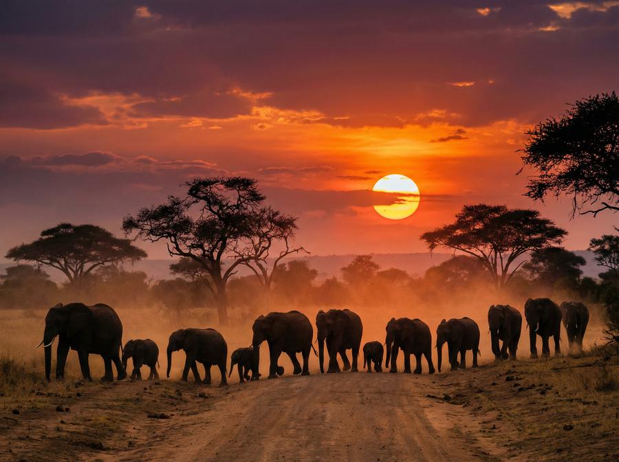 海角网非洲象群视频教程 大迁徙完整记录