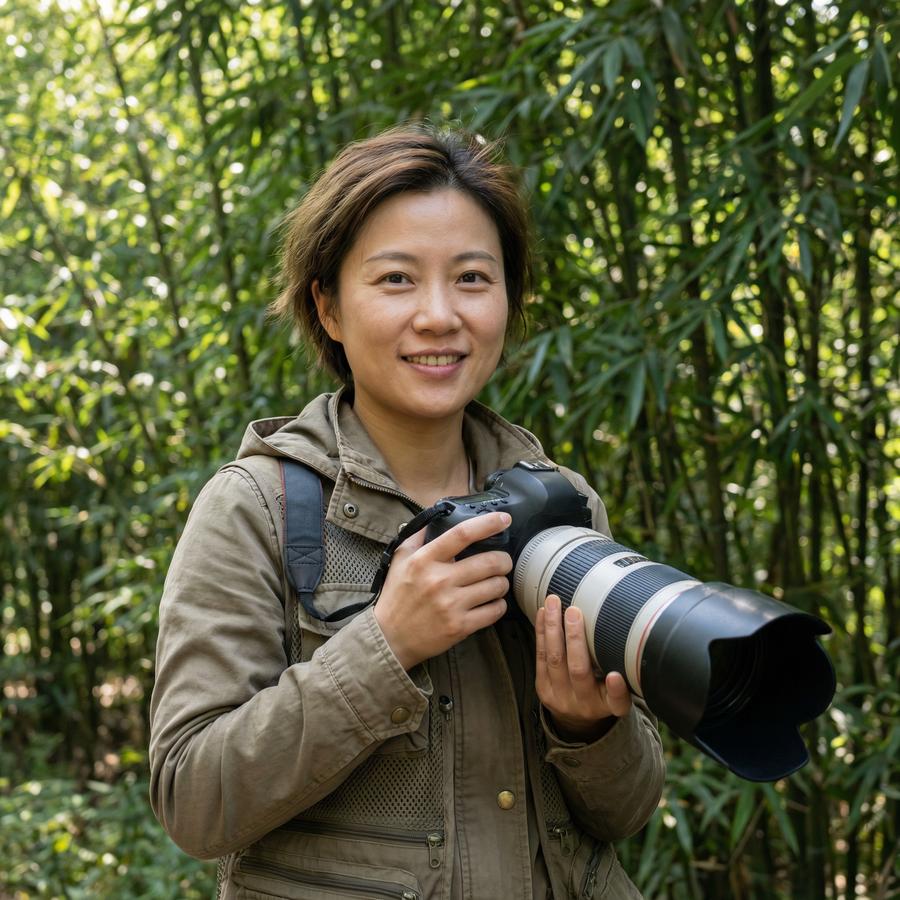 海角网动物写真专家 林晓雯 国家地理认证摄影师